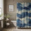 Blue Shades - Rideau de douche Premium-2109630019