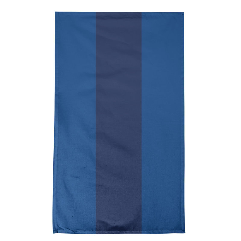 Stripe Tea Towel Kitchen Towel, Cotton Twill, Blue/Navy Blue Toronto Baseball