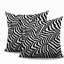 Coussin intérieur / extérieur à imprimé zébré Lola-130508971-130508974
