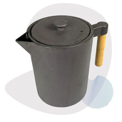 Ebern Designs Brokaw 1.2ml Solid Colour Teapot