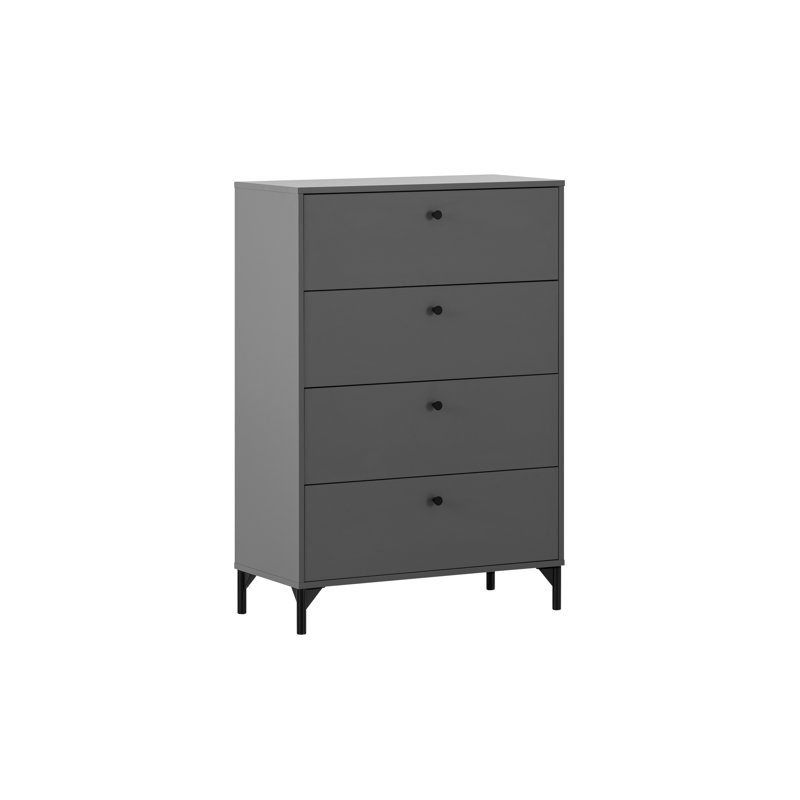 Pikus 4 Drawer Dresser