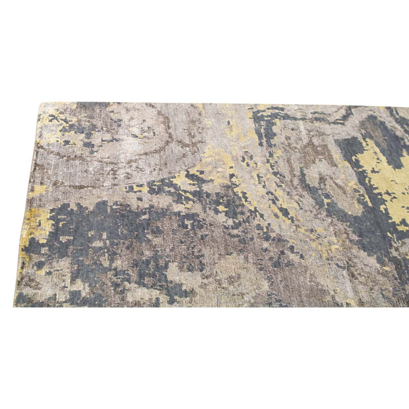 Hand Knotted Wool Abstract Area Rug