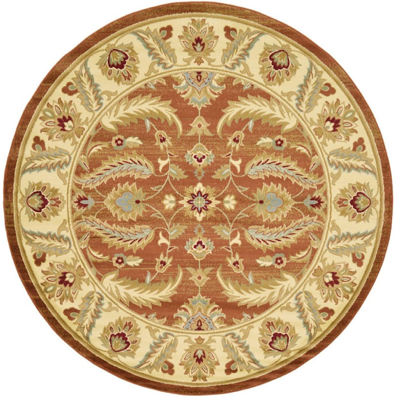 Odyssey Oriental Indoor Rug, Round 8'
