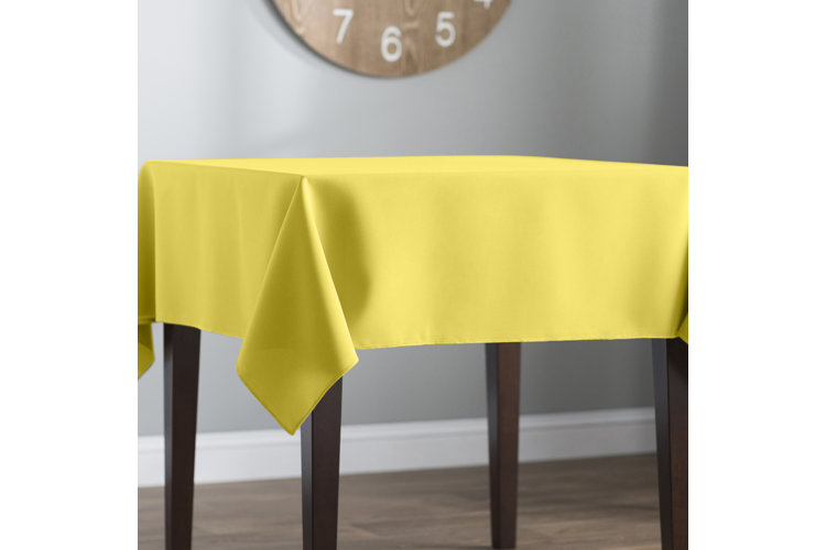 Wayfair Basics Solid Color Square Tablecloth