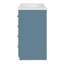 Ensemble de meuble-lavabo 36 po avec lavabo en céramique, armoire de rangement en bois massif, ensemble de meuble-lavabo autoportant avec 3 tiroirs et portes à fermeture douce-582089133