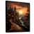 Black Floater Framed
