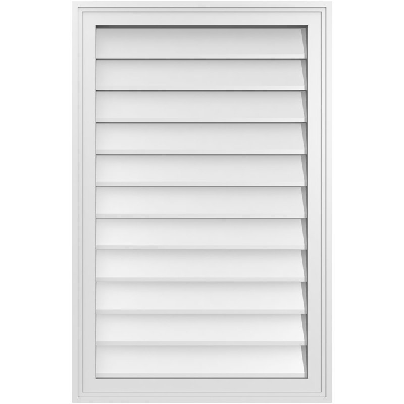 Cadre en brique, brun clair apprêté, H 34 po x l 22 po x P 1,5 po