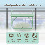 Balcony Table Metal Medium Collapsible Patio Table-1287427965