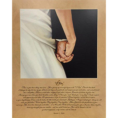 Impression d’art graphique sur papier « I do inspirational Wedding verset » par Bonnie L. Mohr-impression d’art graphique