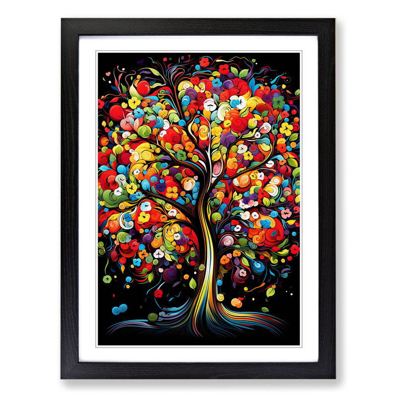 Apple Tree Dadaism - Framed Print