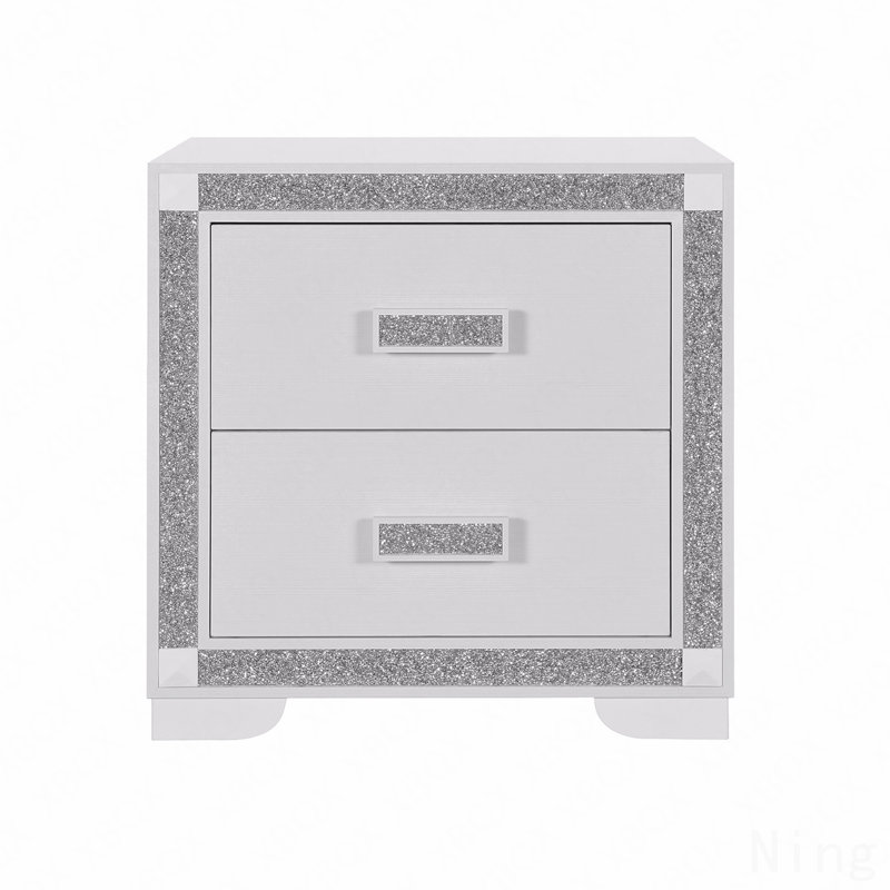 Table de chevet, Blanc