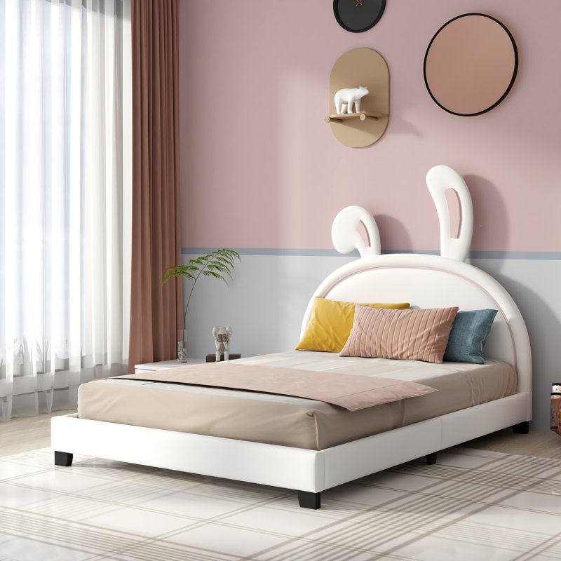 Lit double Ailt par Zoomie Kids, Blanc