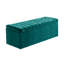 Safar Wide Velvet Rectangle Solid Color Standard Ottoman Box with Storage-116641425-116641411