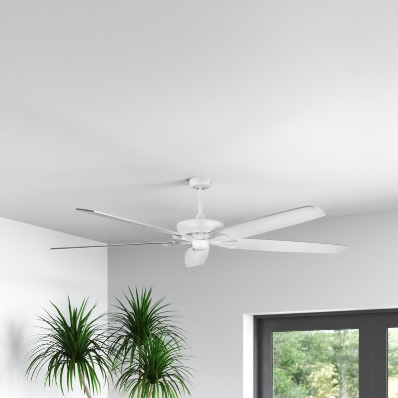 Oreilly 72'' Ceiling Fan, Matte White