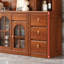 Buffet en noyer massif et bois manufacturé