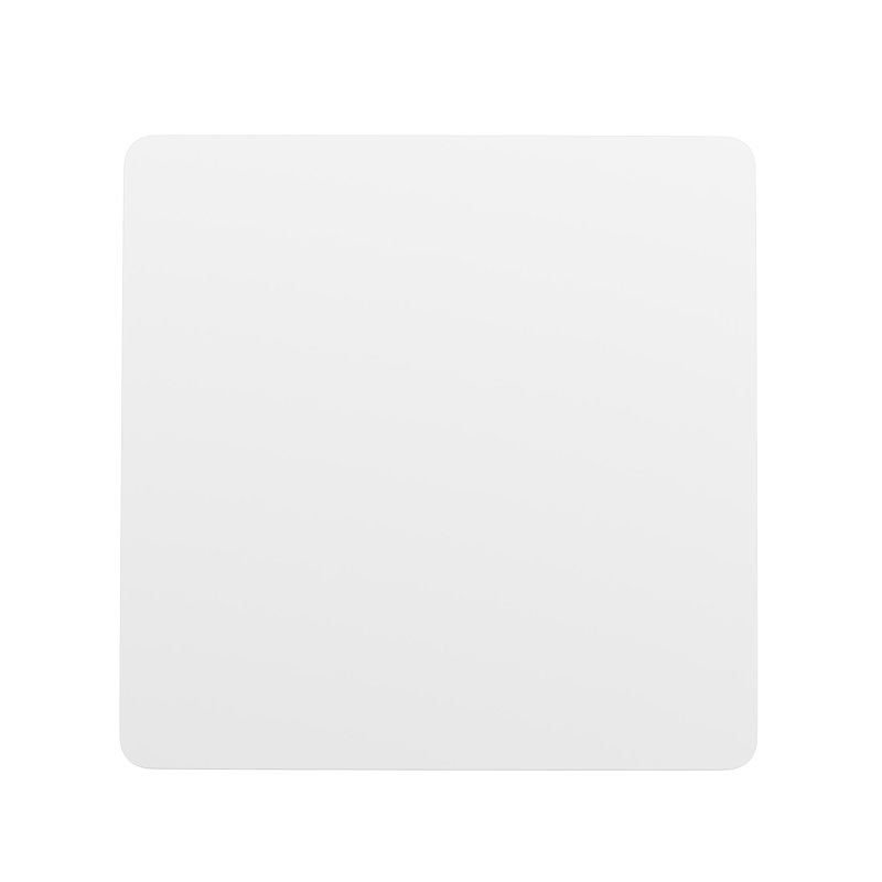 Table Top with Reversible Laminate Top, 36" Square, Gray/White