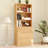 71" H X 70.9" W Bookcase Cabinet With Open Shelves, Modern Bookshelf With 3 Large Drawers (B+2C)