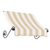 Linen/White Stripe