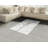 Marble Print High Density Long Fiber Poly Threads Decorative Area Rug Carpet-42029979