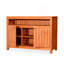 Buffet en eucalyptus, huile naturelle