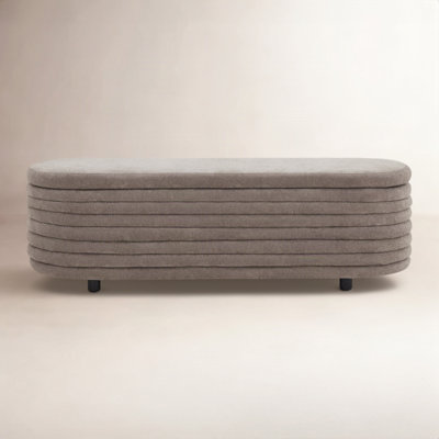 Delray Upholstered Flip Top Storage Bench