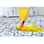 Elsien Vinyl Machine Printed Area Rug-1480478126