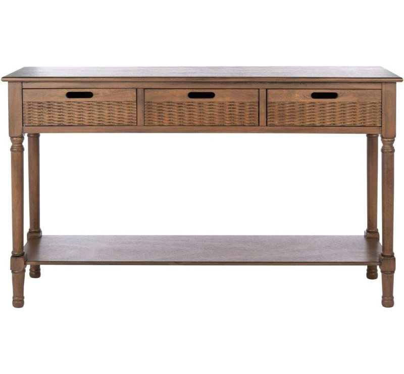 Dupuis Console Table, Brown, 30" H x 47" W x 13" D