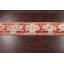 Tapis de couloir unique en laine noué à la main Oushak rouge / beige des années 2010 de 2 pi 11 po x 12 pi 5 po Ninna