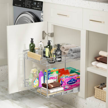 KITCHEN SPACE ORGANIZERS Wire pull out drawers