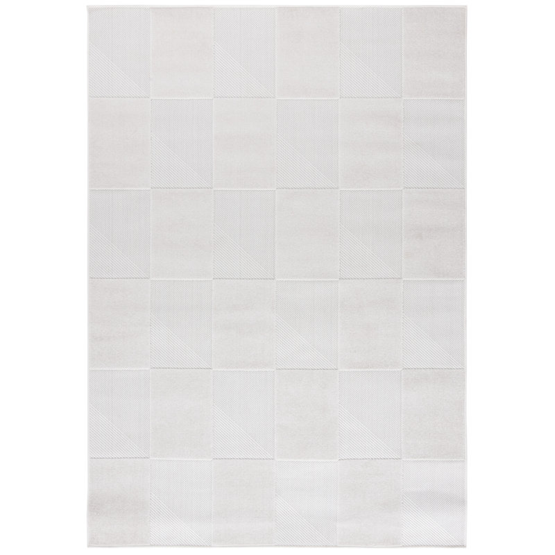 Tapis géométrique Keylani Performance, Rectangle 8 pi 2 po x 10 pi