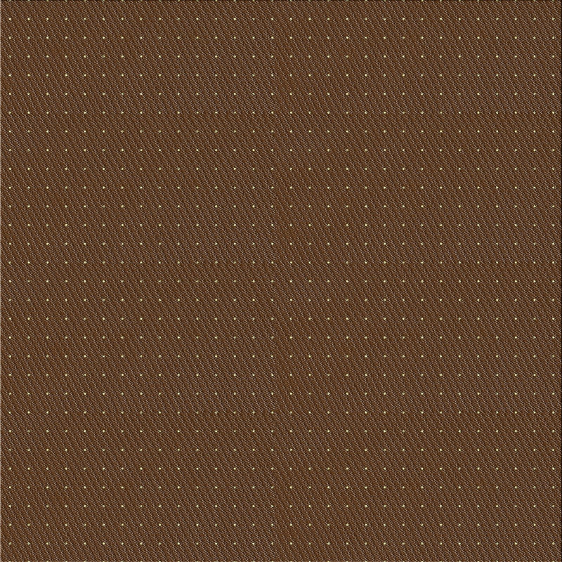 Tapis décoratif à motif géométrique brun Risinger, Carré 6 pi