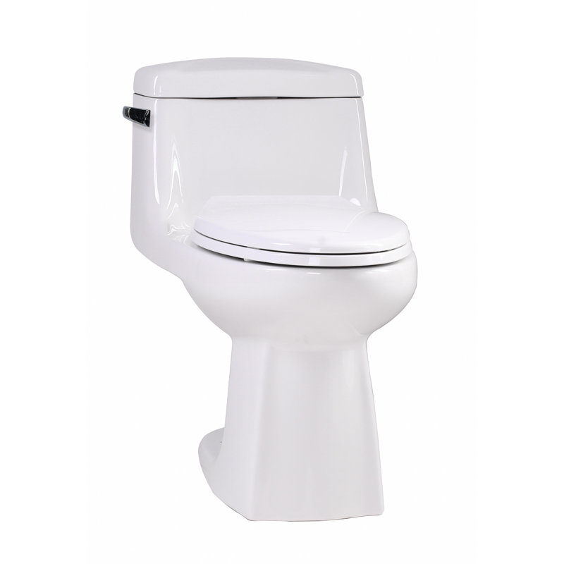 ANZZI Templar 1.28 Gallons GPF Elongated Comfort Height Floor Mounted Kit (Seat Included)