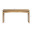 Console en bois, table d'appoint à dossier en bois de 62 po de longueur x 31 po de hauteur, bureau d'entrée pour le couloir et l'entrée