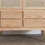 Armoire simple moderne en rotin tressé