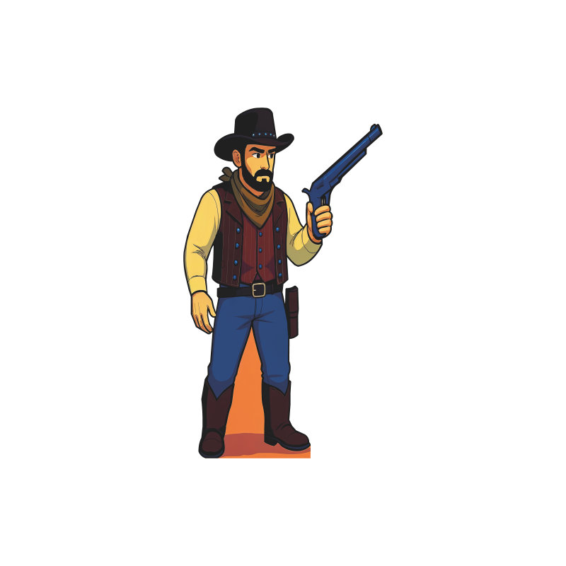 Caricature de SP13478 Cowboy