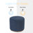 Cloud Ottoman With Wood Base-1748927312