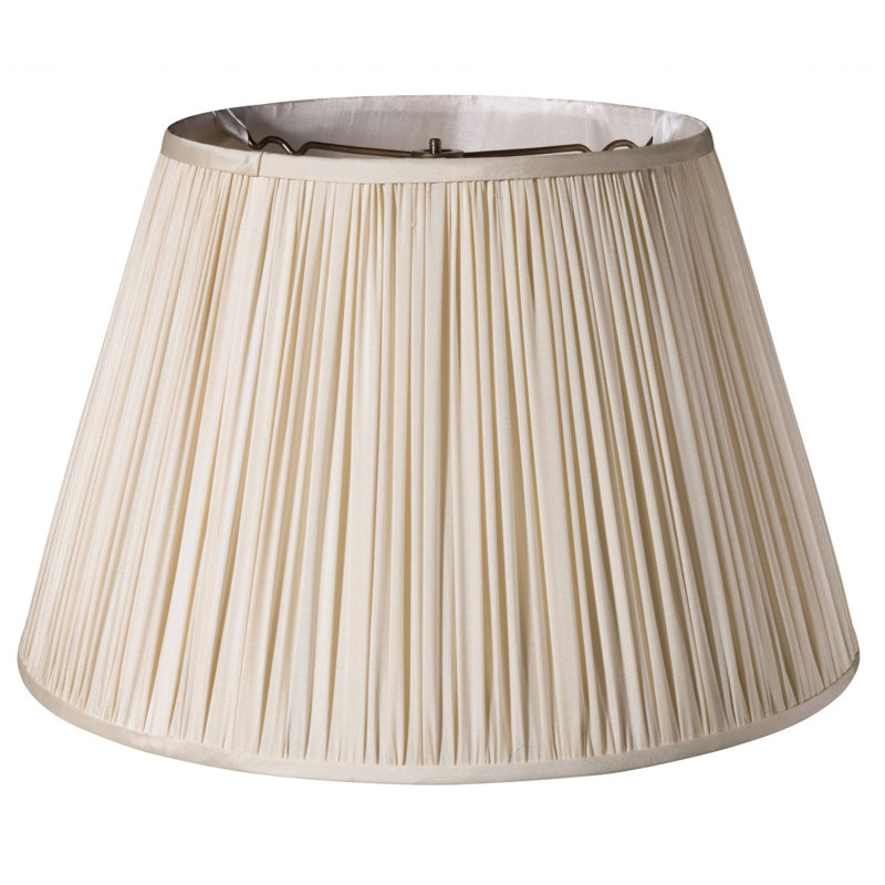 Abat-jour tafetta 19 po, Magnolia, H 10 po x l 16 po x P 16 po