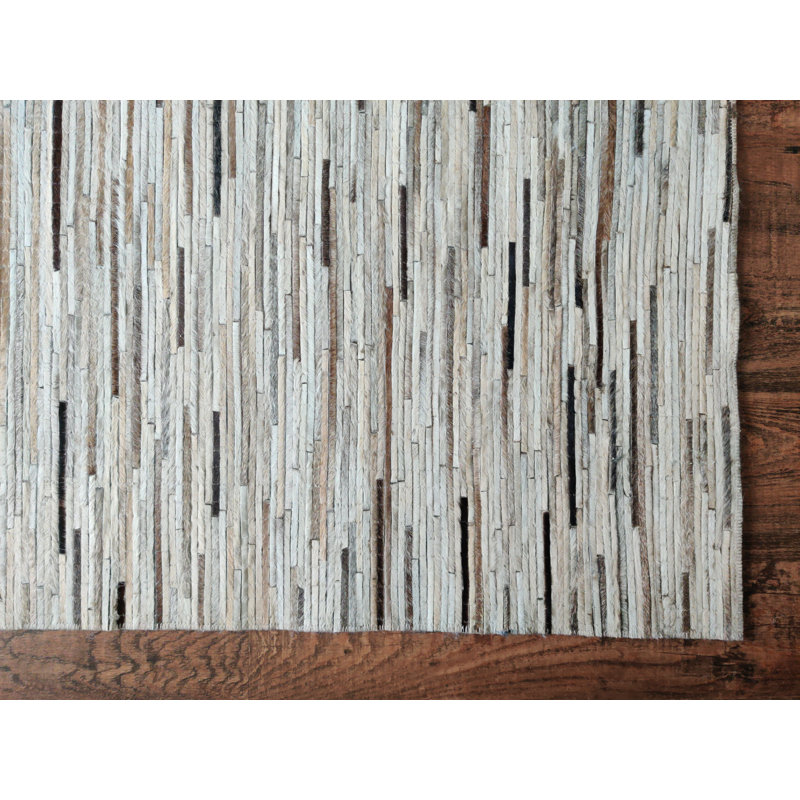 Tapis en cuir Ranch, Rectangle 4 pi x 6 pi