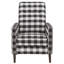 Fauteuil de 27 po de large en polyester capitonné