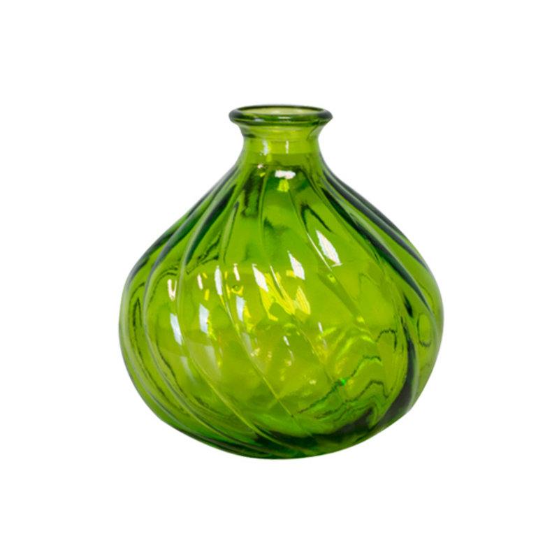 Leonardo Glass Table Vase, Lime