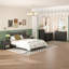 Ensemble de chambre à coucher 3 pièces, commode 5 tiroirs l 27,5 po et ensemble de 2 tables de chevet avec station de recharge-2094415793-2089325717