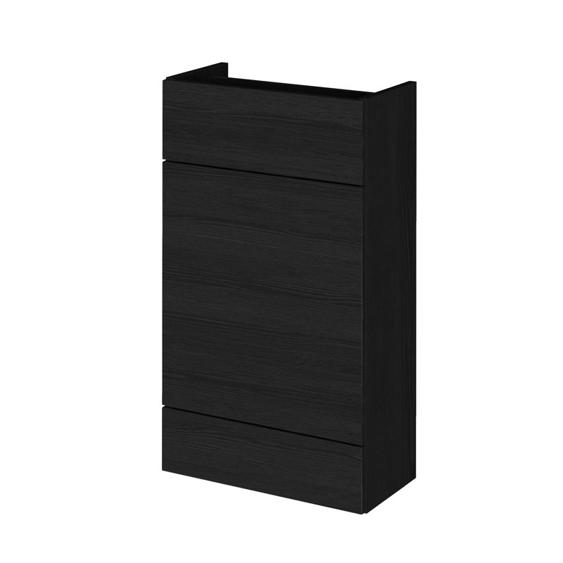 Fusion 50cm Bathroom Vanity Base Only, Gloss Grey