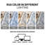 Tapis oriental tissé à la machine Hector -1111405795