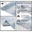 Tapis pour salle de bain 100% coton avec envers en latex-455212817