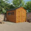 Tiger Tongue and Groove Apex Wooden Shed-121735806