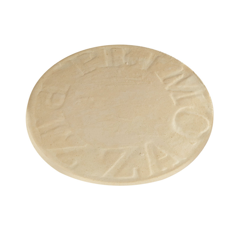 Primo Non-Stick Stone Pizza Stone, 33cm H x 33cm W x 3cm D, Brown