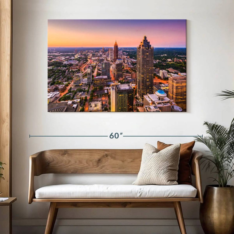 Skyline pastel Kavia Atlanta, H 32 po x l 48 po