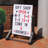 Excello Global Products 24" x 36" Replacement Changeable Letter Message Board for Swinging Signs