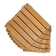30 x 30 cm Bodenfliese Tavon aus Holz