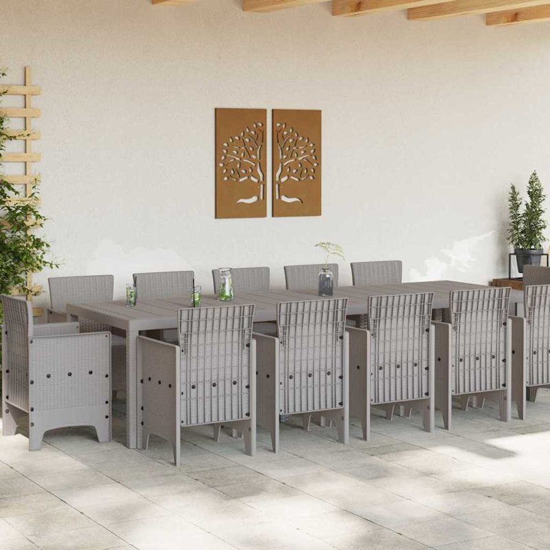 12 - Person Patio Dining Set with